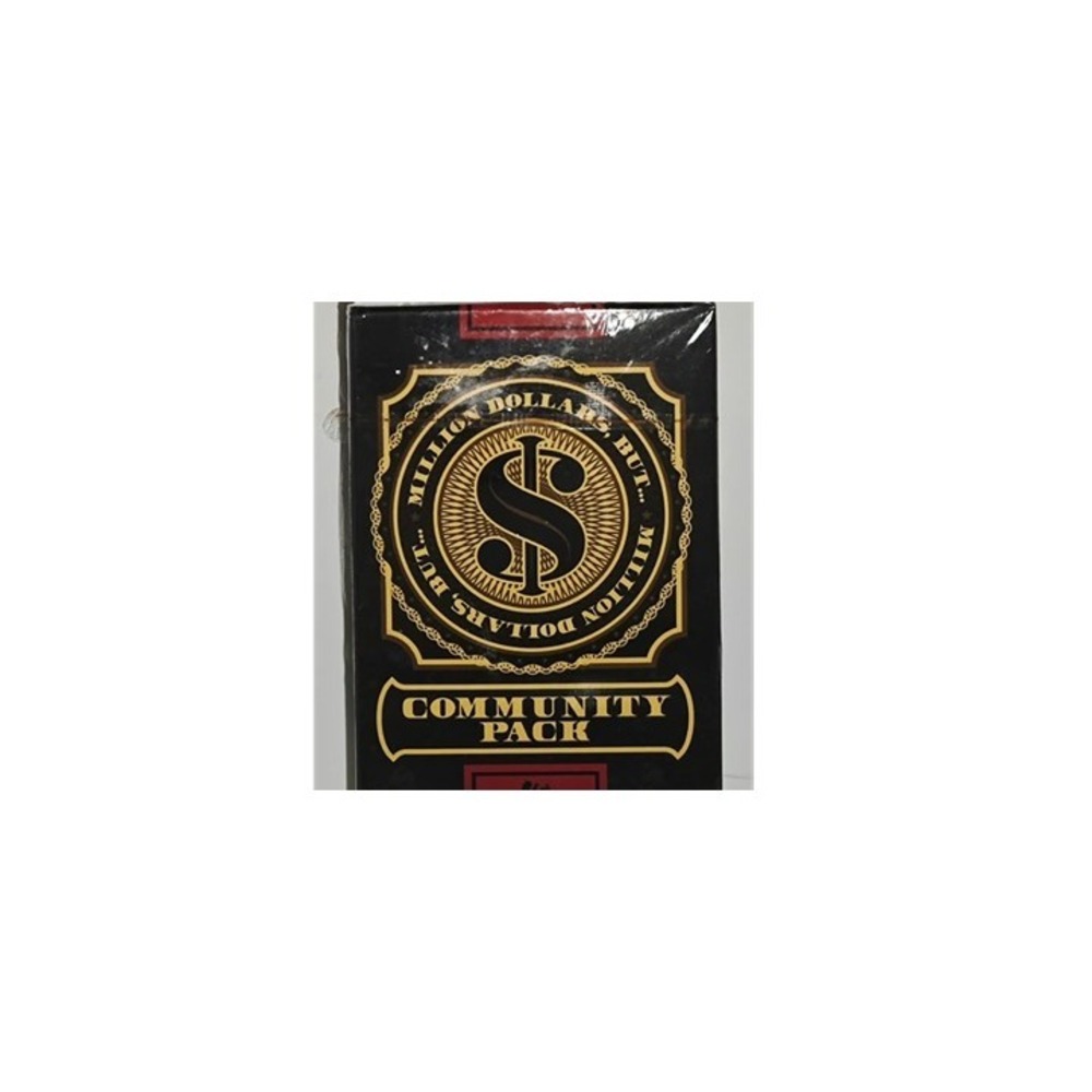 Million Dollars But Community Pack 100 Card Expansion Rooster Teeth New Sealed